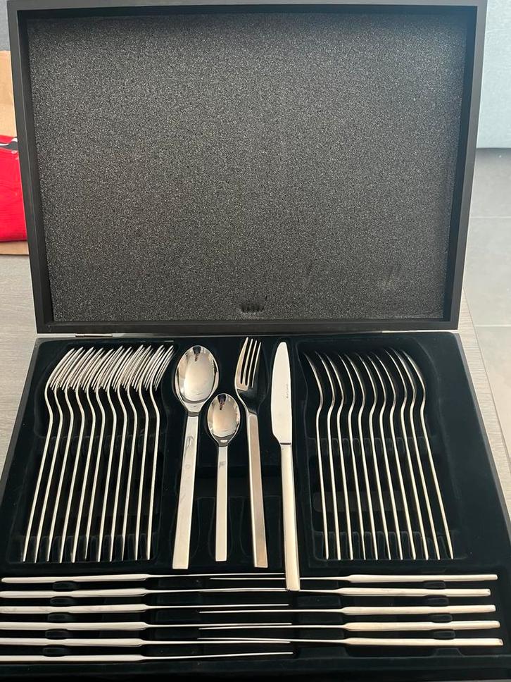 Bestekkoffer 66-delig, Antiquités & Art, Antiquités | Couverts, Enlèvement