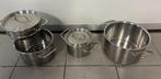 Kookpotten Fissler, Huis en Inrichting, Keuken | Potten en Pannen, Kookpan of Snelkookpan, Inox, Keramische plaat, Ophalen of Verzenden