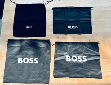 Boss – 4 zwarte opbergtassen met afsluitkoord - Nieuw! beschikbaar voor biedingen