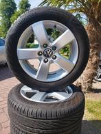 Zomerbanden uniroyal 205/55/R16 originele Volkswagen velgen, Auto-onderdelen, Ophalen, Gebruikt, Velg(en), 16 inch