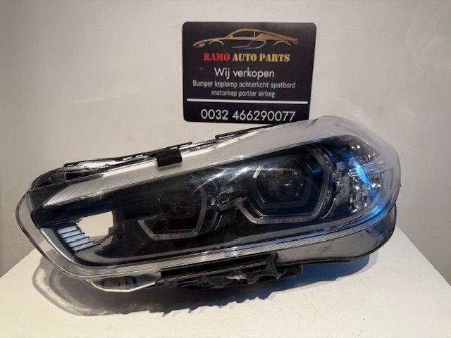BMW X2 F39 KOPLAMP FULL LED LINKS COMPLEET 63.11-8738185-02, Auto-onderdelen, Verlichting, BMW, Gebruikt, 3 maanden garantie, Ophalen of Verzenden