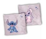 Stitch en Angel Kussen - Dubbelzijdig Sierkussen - Disney, Enlèvement ou Envoi, Neuf, Tapis ou Coussin
