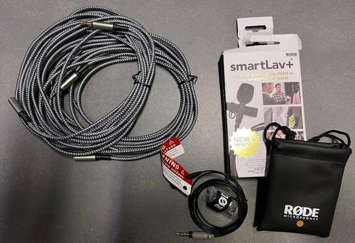 Micro cravatte RODE / Smartphone + 2 Cables 5m NEUF, Muziek en Instrumenten, Microfoons, Nieuw, Studiomicrofoon, Ophalen