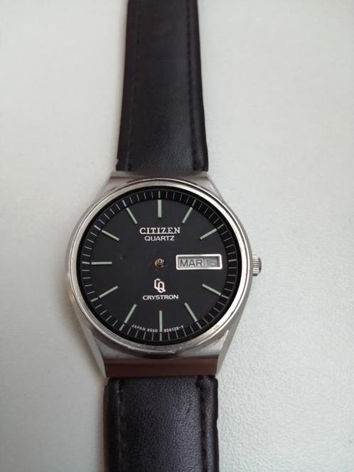 MOET NU WEG!!! VINTAGE CITIZEN CRYSTRON HORLOGE COLLECTORS, Verzamelen, Retro, Overige typen, Verzenden