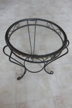 Klein bijzettafeltje of zitje, Ophalen, Minder dan 45 cm, Gebruikt, Metaal of Aluminium