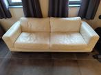 Witte lederen Zetel Ikea, Huis en Inrichting, Ophalen, Gebruikt, 150 tot 200 cm, Tweepersoons