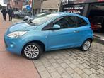 Ford Ka/Ka+ 1.2i Series Titanium Airco *Alu*Park Troni Velge, Auto's, Ford, Euro 5, Ka, Blauw, Alcantara