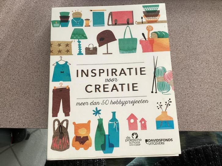 Boek "Inspiratie voor creatie" - naaien breien haken knutsel, Boeken, Hobby en Vrije tijd, Zo goed als nieuw, Ophalen