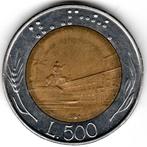 Italië : 500 Lire 1984  KM#111  Ref 15778, Ophalen of Verzenden, Italië, Losse munt