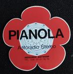 Sticker vintage PIANOLA indeurop Antwerpen, Auto of Motor, Zo goed als nieuw, Verzenden