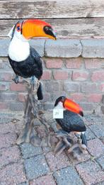 Toekan beelden , 2 modellen, Tuin en Terras, Ophalen of Verzenden, Nieuw, Kunststof, Dierenbeeld
