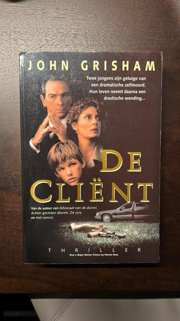 John Grisham - De cliënt, Livres, Thrillers, Utilisé, Belgique, Enlèvement