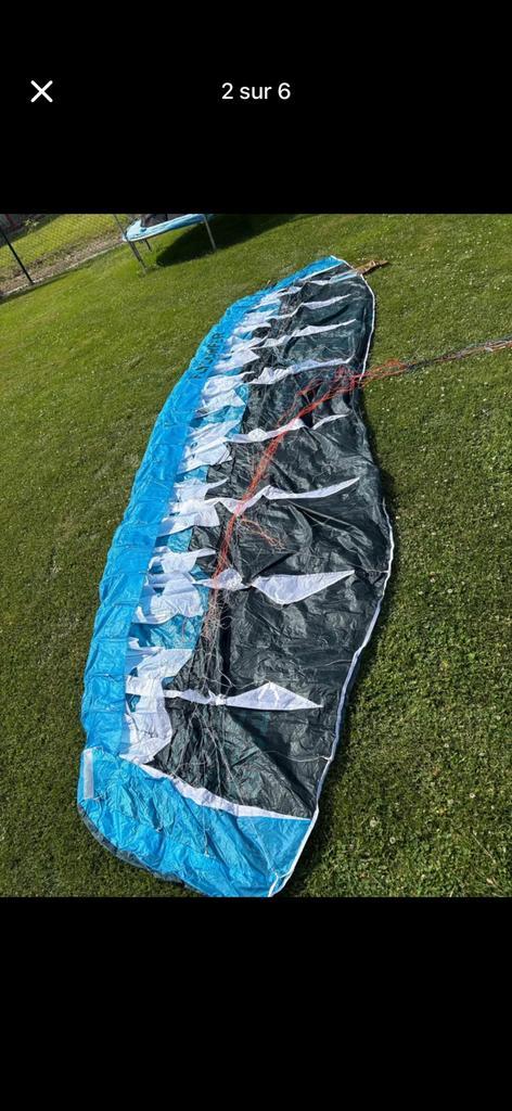 Flysurfer peak4 6m avec barre Connect contrôle, Watersport en Boten, Kitesurfen, Kite, Ophalen of Verzenden