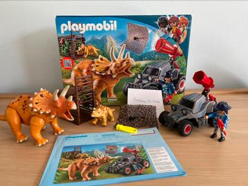 Playmobil 9434 Offroad buggy dino (triceratops en baby) beschikbaar voor biedingen
