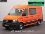 Volkswagen Crafter 140pk Dubbel Cabine L3H3 Airco Euro6 DC D, Cuir, Achat, Euro 6, Entreprise