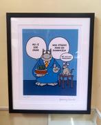 Gelimiteerde oplage zeefdruk/litho van philippe geluck, Enlèvement