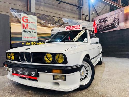 BMW E30 325i MTech1 - BBS - RECARO - GARANTIE, Auto's, BMW, Bedrijf, Te koop, 3 Reeks, ABS, Boordcomputer, Elektrische buitenspiegels