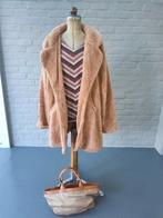 Manteau en peluche doux 52, Enlèvement ou Envoi, Porté, Taille 46/48 (XL) ou plus grande, Brun