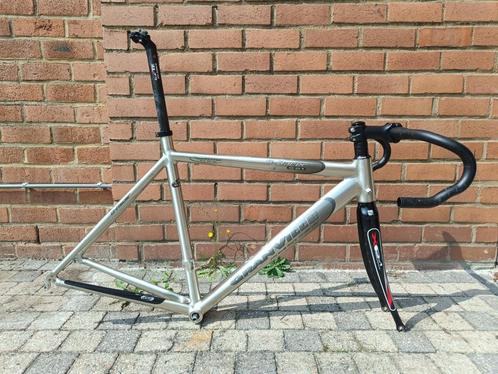Granville aluminium racefiets frameset aluminium maat 52-53c, Sport en Fitness, Wielrennen, Zo goed als nieuw, Overige typen, Ophalen of Verzenden