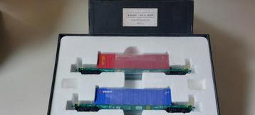 SNCB/NMBS B-MODELS CONTAINERTRANSPORTSET*HO*DC 45.100 beschikbaar voor biedingen