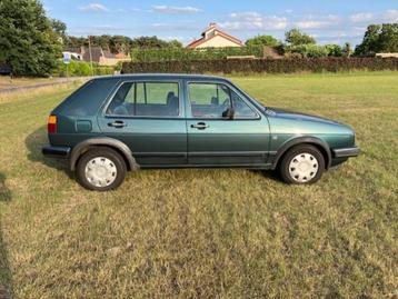 GOLF 2 CARATS 1986, Cuir, Achat, Volkswagen, Noir