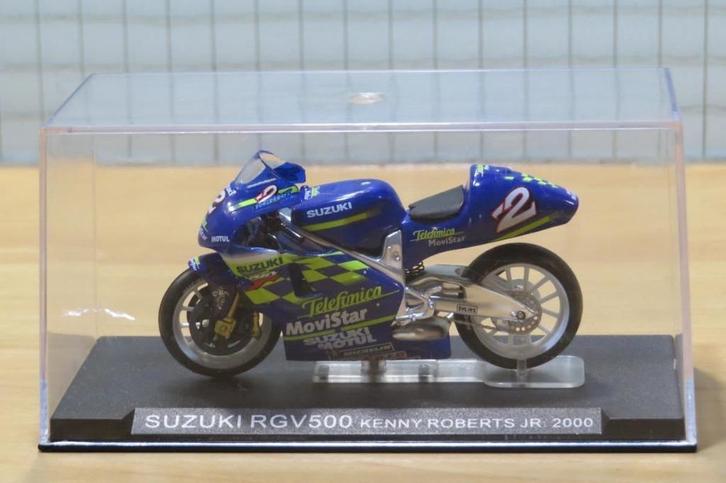Kenny Roberts jr. Suzuki RGV500 2000 1:24, Hobby en Vrije tijd, Modelauto's | 1:24, Nieuw, Motor, Overige merken, Ophalen of Verzenden