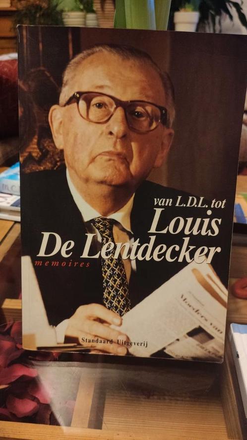 Lentdecker - Mijn leven Van LDL tot Louis De Lentdecker, Livres, Guerre & Militaire, Utilisé, Enlèvement ou Envoi