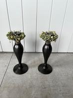 2 stevige, zware kandelaars, Ophalen