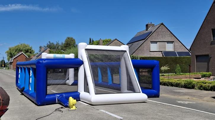 Opblaasbare voetbalkooi TE HUUR!!, Hobby en Vrije tijd, Feestartikelen | Verhuur, Zo goed als nieuw, Ophalen of Verzenden
