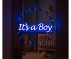 Magnifique décoration à suspendre illuminée It's a boy Zgan, Enlèvement, Cadeau d'accouchement