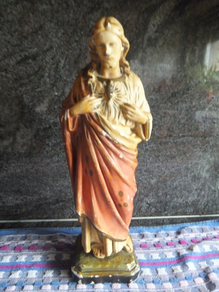 heilig hart beeld ,jezus, Antiek en Kunst, Antiek | Religieuze voorwerpen, Ophalen of Verzenden