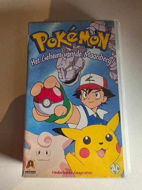 lot vhs casette pokemon, Cd's en Dvd's, VHS | Kinderen en Jeugd, Gebruikt, Tekenfilms en Animatie, Tekenfilm, Alle leeftijden