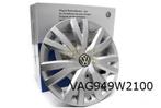 Volkswagen wieldekselset (4x) 16" (YTI zilver) Origineel! 5G, Verzenden, Nieuw