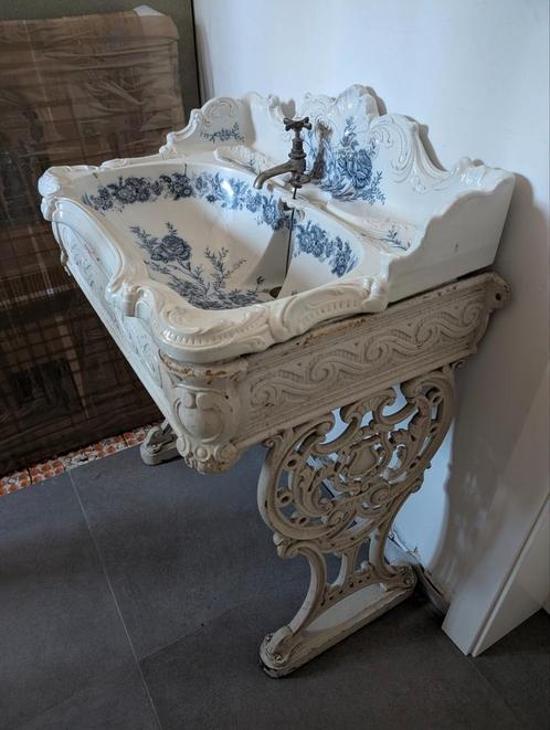 Antieke lavabo Wastafel – Zeldzaam Engels Sanitair 19e eeuw, Antiek en Kunst, Antiek | Overige Antiek, Ophalen of Verzenden