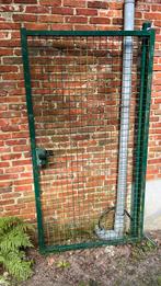 Groen tuinpoortje Kopal met sleutels, Jardin & Terrasse, Portes de jardin, 100 à 150 cm, 150 à 200 cm, Enlèvement, Utilisé