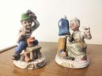 Beeldjes porselein , schoenmaker & naaister, Ophalen, Zo goed als nieuw, Porselein, Beeldje(s)