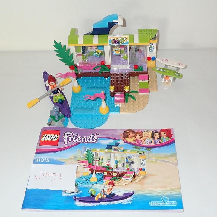 Lego friends - 41315 - Heartlake Surf Shop, Kinderen en Baby's, Speelgoed | Duplo en Lego, Zo goed als nieuw, Lego, Complete set
