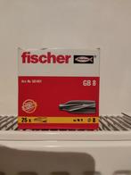 Boîte de 25 chevilles Fischer GB 8 neuves, Enlèvement ou Envoi, Neuf