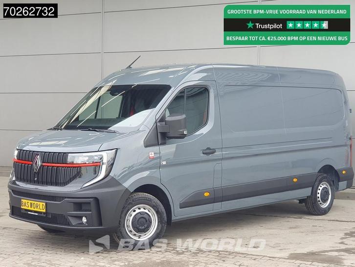 Renault Master 150PK 2025 MODEL Airco Cruise Apple Carplay P, Auto's, Bestelwagens en Lichte vracht, Bedrijf, Te koop, Achteruitrijcamera