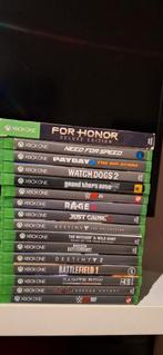 Xbox one games, Comme neuf, Enlèvement ou Envoi