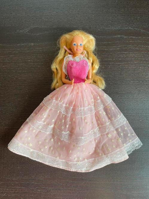 Vintage Barbie Dream Glow 1985, Kinderen en Baby's, Speelgoed | Poppen, Gebruikt, Barbie, Ophalen of Verzenden