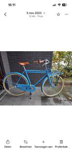 Blauwe fiets, Versnellingen, Nieuw, 61 tot 65 cm, Ophalen