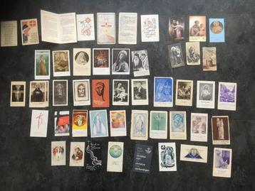 48 cartes de prière - images religieuses