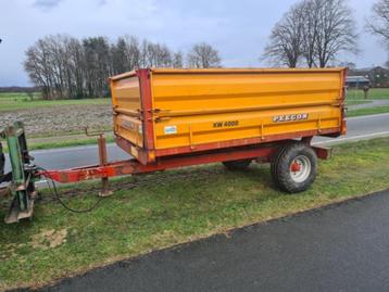 Peecon KW4000 kipper met opzetborden, olie geremd pvg