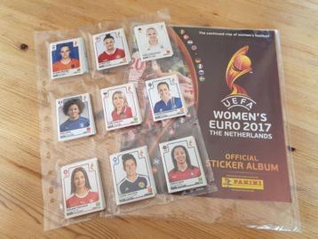 panini women 2017 set complet neuf, Enlèvement ou Envoi, Neuf, Plusieurs autocollants