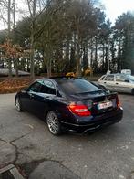 MERCEDES C200 CDI AMG FULL, Auto's, Mercedes-Benz, Beige, Blauw, Leder, Parkeersensor