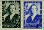 1937 Koningin Elisabeth – Muziekstichting, complete serie, p, Postzegels en Munten, Koninklijk huis, Ophalen of Verzenden, Postfris