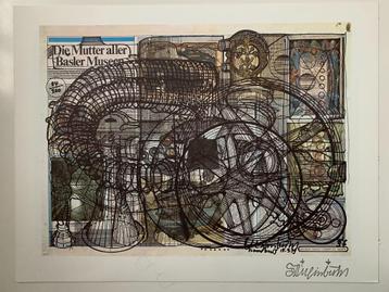 Lot van 4 offset litho's - Press Art beschikbaar voor biedingen