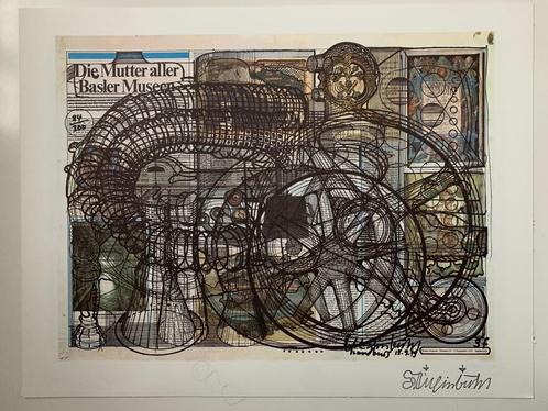 Lot van 4 offset litho's - Press Art, Antiek en Kunst, Kunst | Litho's en Zeefdrukken, Ophalen of Verzenden