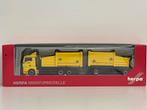 Herpa MAN TGX XL afval container combinatie 1:87, Enlèvement ou Envoi, Comme neuf, Bus ou Camion, Herpa